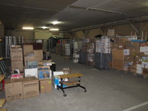 All my stuff from Blighty