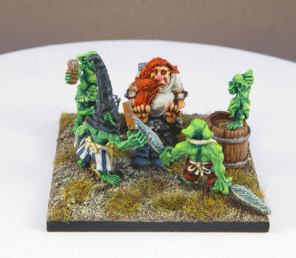 Foundry's Dwarf being tortured