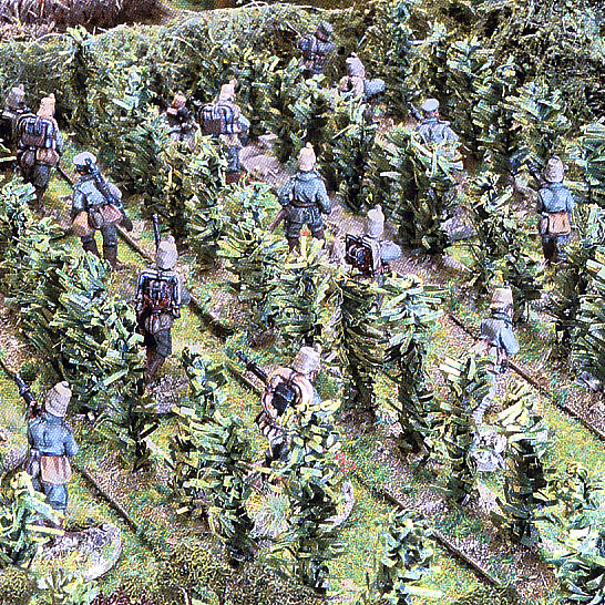 Image copyright Wargames Illustrated. Used without permission. Taken from issue 326 December 2014. Article Brits versus Germans. Page 105. By the Derby Wargames Club. www.wargamesillustrated.net