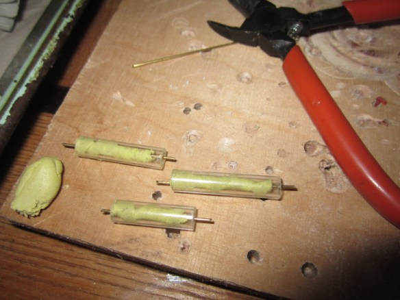 Extending the arms as it was otherwise going to look like a Tyranosaurus.